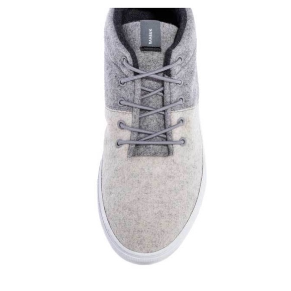 Baabuk Sky Wooler Shoe in Middle Grey Size 36 EUC - Picture 2 of 13